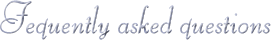 Frequently asked questions