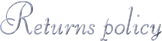 Returns policy